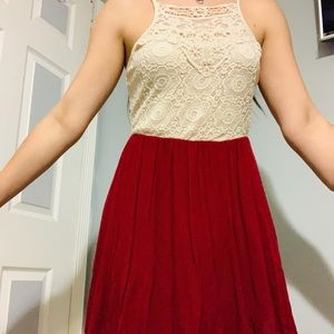 Top lace dress